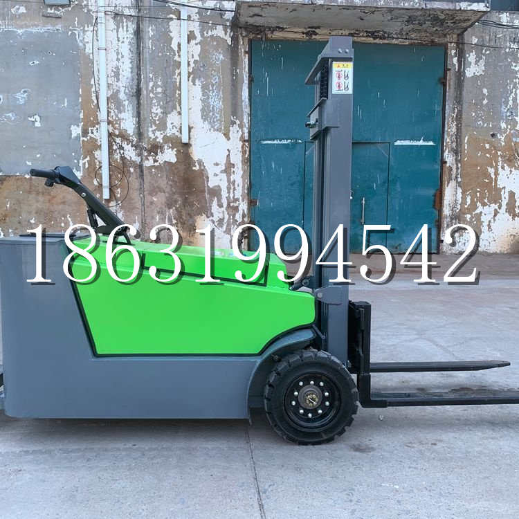 大石桥市小型电动叉车1吨2吨步行站驾式电瓶堆高充电装卸车液压升降车铲车